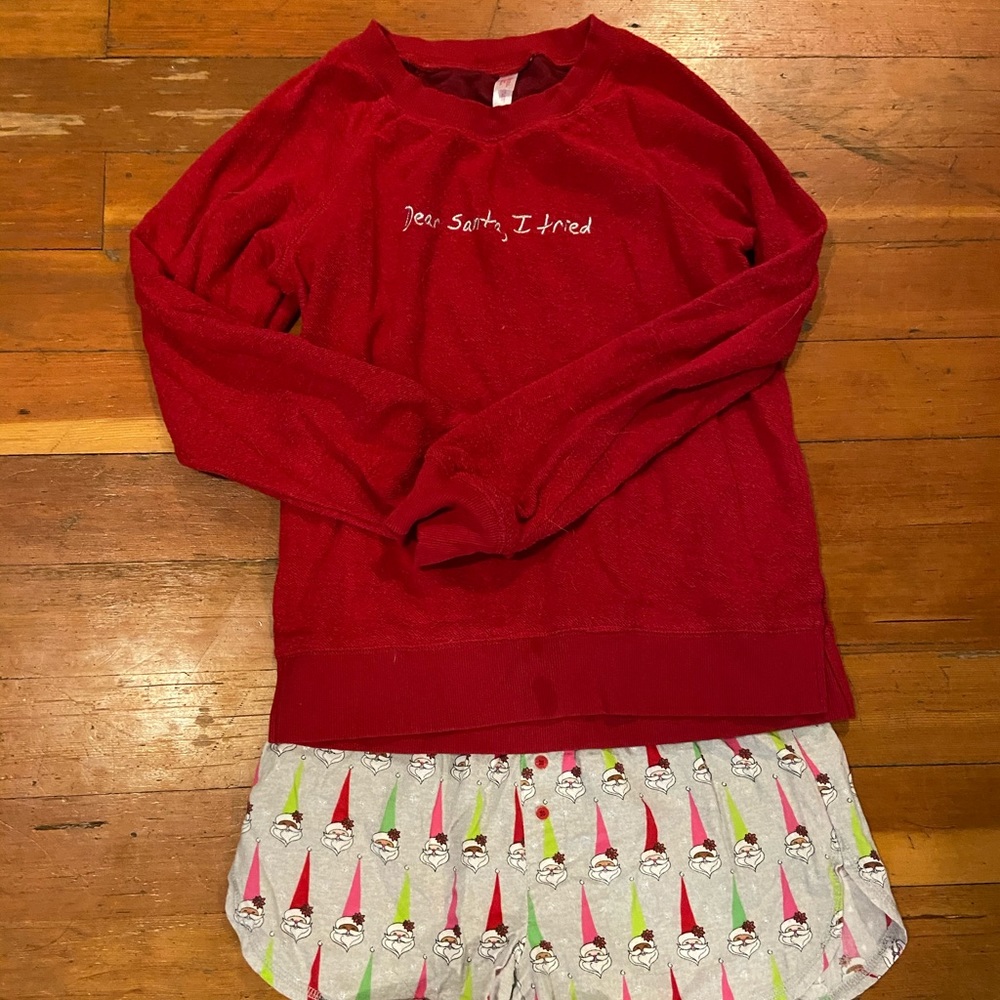 Holiday pajama set